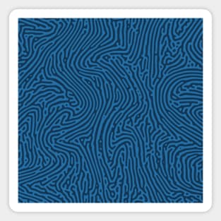 Liquid Turing Pattern (Blue) Magnet